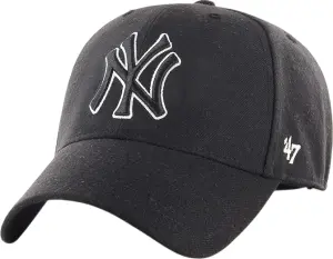 Кепка 47 Brand NEW YORK YANKEES '47 MVP SNAPBACK черно-белая B-MVPSP17WBP-BKC