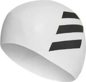 Шапочка для плавания Adidas SIL 3S CAP белая FJ4968