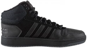 Кроссовки Adidas HOOPS 2.0 MID черные B44621