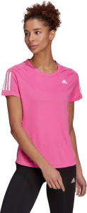 Футболка жіноча Adidas OWN THE RUN TEE SCRPNK рожева GJ9986