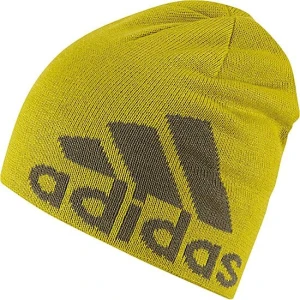 Шапка Adidas KNIT LOGO BEAN желтая S94129