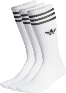 Носки Adidas HIGH CREW SOCK 3P белые (3 пары) IJ0734