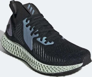 Кросівки бігові Adidas ALPHAEDGE 4D чорно-блакитно-м'ятні FV6106