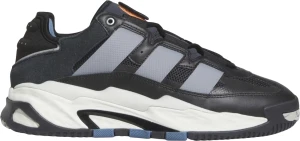Кроссовки Adidas NITEBALL черно-бело-серые FZ5742