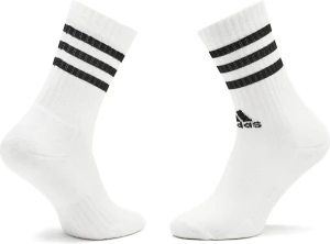 Шкарпетки Adidas 3-STRIPES CUSHIONED CREW 3P білі (3 пари) HT3458
