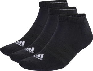 Шкарпетки Adidas CUSHIONED LOW-CUT 3P чорні (3 пари) IC1332