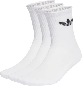 Шкарпетки Adidas TREFOIL CUSHION CREW 3P білі (3 пари) IJ5616
