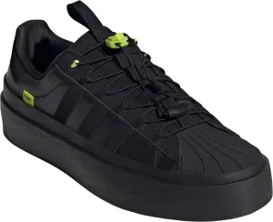 Кеди Adidas SUPERSTAR HÖR чорно-лаймові IH5091