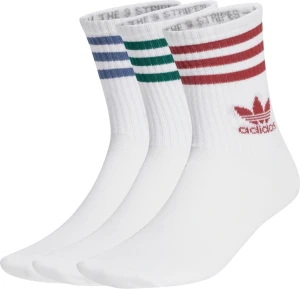 Шкарпетки Adidas MID CUT CREW 3P білі (3 пари) JI9471