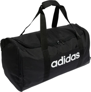 Сумка спортивна Adidas LINEAR DUFFEL MEDIUM 40L чорна JD9555