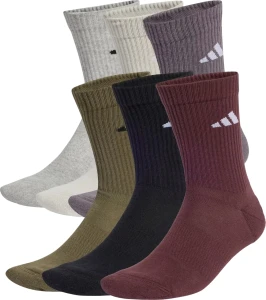 Шкарпетки Adidas CUSHIONED CREW 6P різнокольорові JP1716