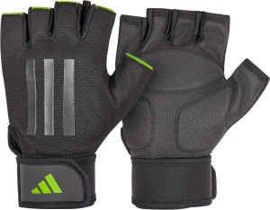 Рукавички для тренінгу Adidas ELITE TRAINING GLOVES чорно-салатові XL ADGB-14256