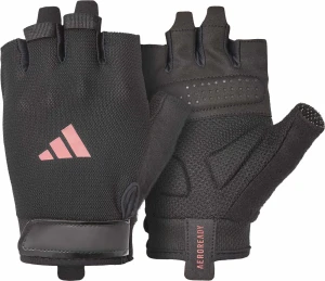 Рукавички для тренінгу Adidas ESSENTIAL TRAINING GLOVES чорно-рожеві XS ADGB-15000PK