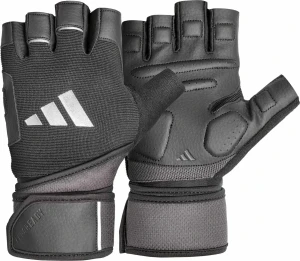 Рукавички для тренінгу Adidas WRIST WRAP TRAINING GLOVES чорні S ADGB-15051