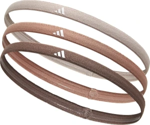 Пов'язки на голову Adidas HAIRBANDS 3PK бежева, коричнева, темно-коричнева (3 штуки) ADAC-16205