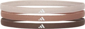 Пов'язки на голову Adidas HAIRBANDS 3PK бежева, коричнева, темно-коричнева (3 штуки) ADAC-16205