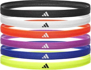 Пов'язки на голову Adidas HAIRBANDS 6PK різнокольорові (6 штук) ADAC-16180