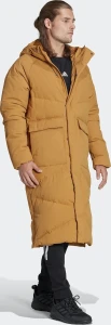 Пуховик Adidas BIG BAFFLE COAT світло-коричневий HN9928