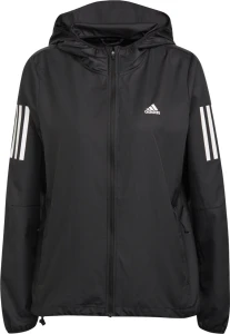 Вітровка для бігу жіноча Adidas OWN THE RUN чорна H59271