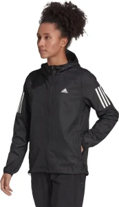 Вітровка для бігу жіноча Adidas OWN THE RUN чорна H59271