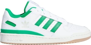 Кроссовки Adidas FORUM LOW CL бело-зеленые IH7820