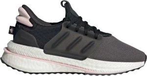Кроссовки женские Adidas X_PLRBOOST темно-серо-черно-светло-розовые HP3139
