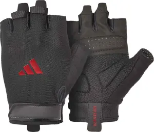 Рукавички для тренінгу Adidas ESSENTIAL TRAINING GLOVES чорно-червоні XS ADGB-15000RD