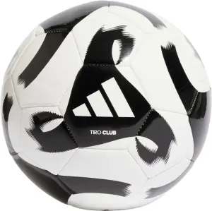 Футбольний м'яч Adidas TIRO CLUB біло-чорний Розмір 5 HT2430