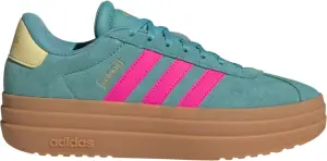 Кроссовки женские Adidas VL COURT BOLD бирюзово-розово-коричневые JQ5634