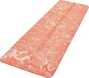 Килимок для йоги Adidas CAMO YOGA MATTE кораловий ADYG-10500CF