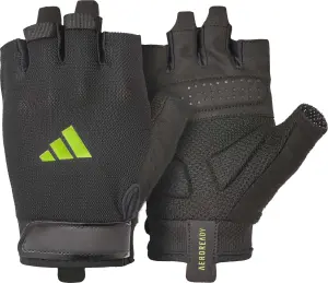 Рукавички для тренінгу Adidas ESSENTIAL TRAINING GLOVES чорно-салатові XL ADGB-15004GN