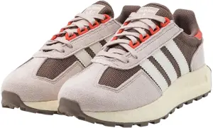 Кроссовки Adidas RETROPY E5 бежево-коричнево-оранжевые ID4362