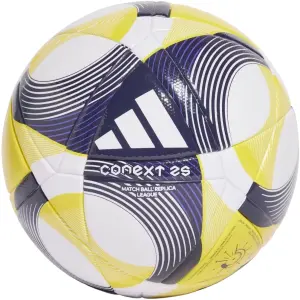 Футбольний м'яч Adidas CONEXT 25 LEAGUE біло-жовто-фіолетовий Розмір 4 JH1272