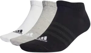 Шкарпетки Adidas THIN AND LIGHT SPORTSWEAR LOW-CUT 3P білі, сірі, чорні (3 пари) IC1337
