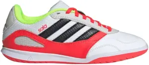 Футзалки (бампи) дитячі Adidas SUPER SALA III J біло-коралово-салатові JP5435