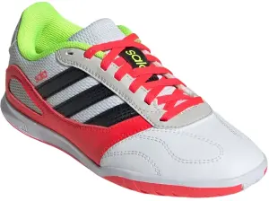 Футзалки (бампи) дитячі Adidas SUPER SALA III J біло-коралово-салатові JP5435