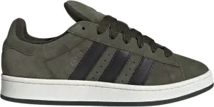 Кеди Adidas CAMPUS 00S темно-зелено-чорні JH9611