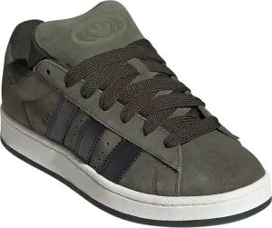 Кеди Adidas CAMPUS 00S темно-зелено-чорні JH9611