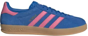 Кеди Adidas GAZELLE INDOOR синьо-рожеві JS4144