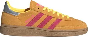Кросівки для гандболу жіночі Adidas HANDBALL SPEZIAL оранжево-рожево-срібні JI1406