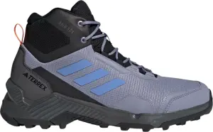 Кросівки для хайкінгу Adidas EASTRAIL 2.0 MID RAIN.RDY HIKING димчасто-блакитно-чорно-помаранчеві HP8601