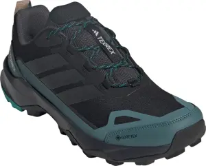 Кроссовки для хайкинга Adidas TERREX SKYCHASER AX5 GORE-TEX черно-темно-бирюзовые JQ2209