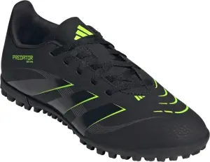 Сороконіжки (шиповки) дитячі Adidas PREDATOR CLUB TF чорно-салатові JH8863