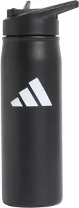 Пляшка для води Adidas METAL STRAW 600 мл чорна KC6409
