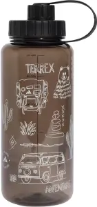 Пляшка для води Adidas TRIT BOTTLE 1000 мл коричнева JN4256