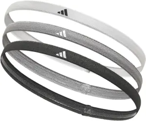Пов'язки на голову Adidas HAIRBANDS 3PK біла, сіра, антрацитова (3 штуки) ADAC-16203