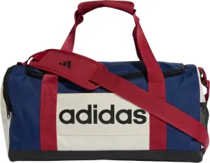 Сумка спортивна Adidas LINEAR DUFFEL SMALL COLORBLOCK 24L синьо-червоно-біла KE5543