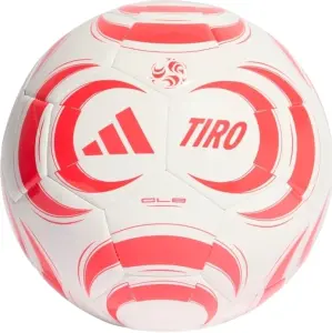 Футбольний м'яч Adidas TIRO CLUB біло-кораловий Розмір 4 JW1531