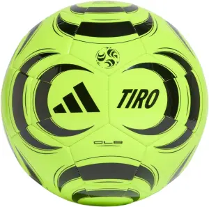 Футбольный мяч Adidas TIRO CLUB лаймово-черный Размер 5 JW1532