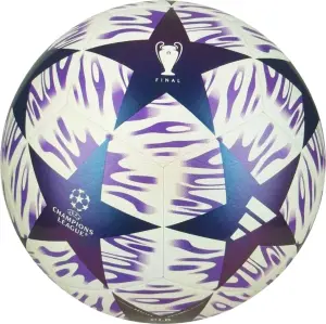Футбольний м'яч Adidas UCL CLUB FINAL біло-фіолетово-темно-синій Розмір 4 JX9093